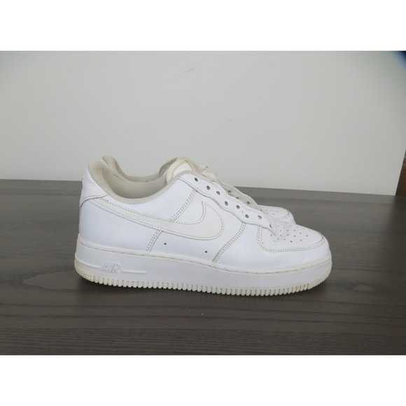 Nike Shoes - Nike Air Force 1 Shoes Womens 9.5 White Leather Casual Sneakers DD8959-100